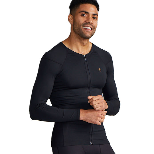 Men's LS Full Back Shirt - Black banner