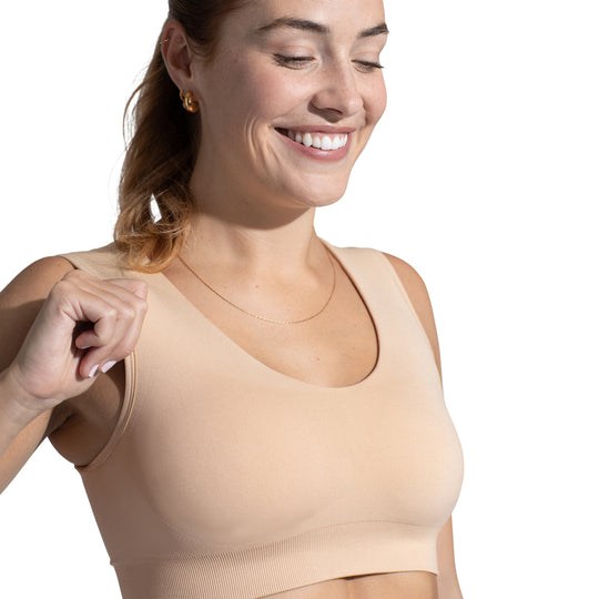 Back Support Seamless Bra - Nude banner